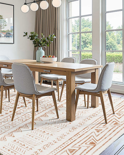 Area Rug, 1828.8x2743.2mm Large Washable Rug, Non-Slip Tear-Resistant Soft Carpet, Pet & Child Friendly V952-JXZXDT6X9FTXNQ5T2001V0