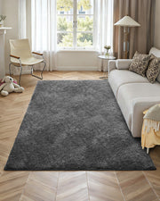 Indoor Plush Area Rugs, 1.52 x 2.44 m Soft Plush Carpet, Furry Shag Area Rugs for Living Room, Bedroom, V952-JXZXDTSM5X8FIY14O001V0