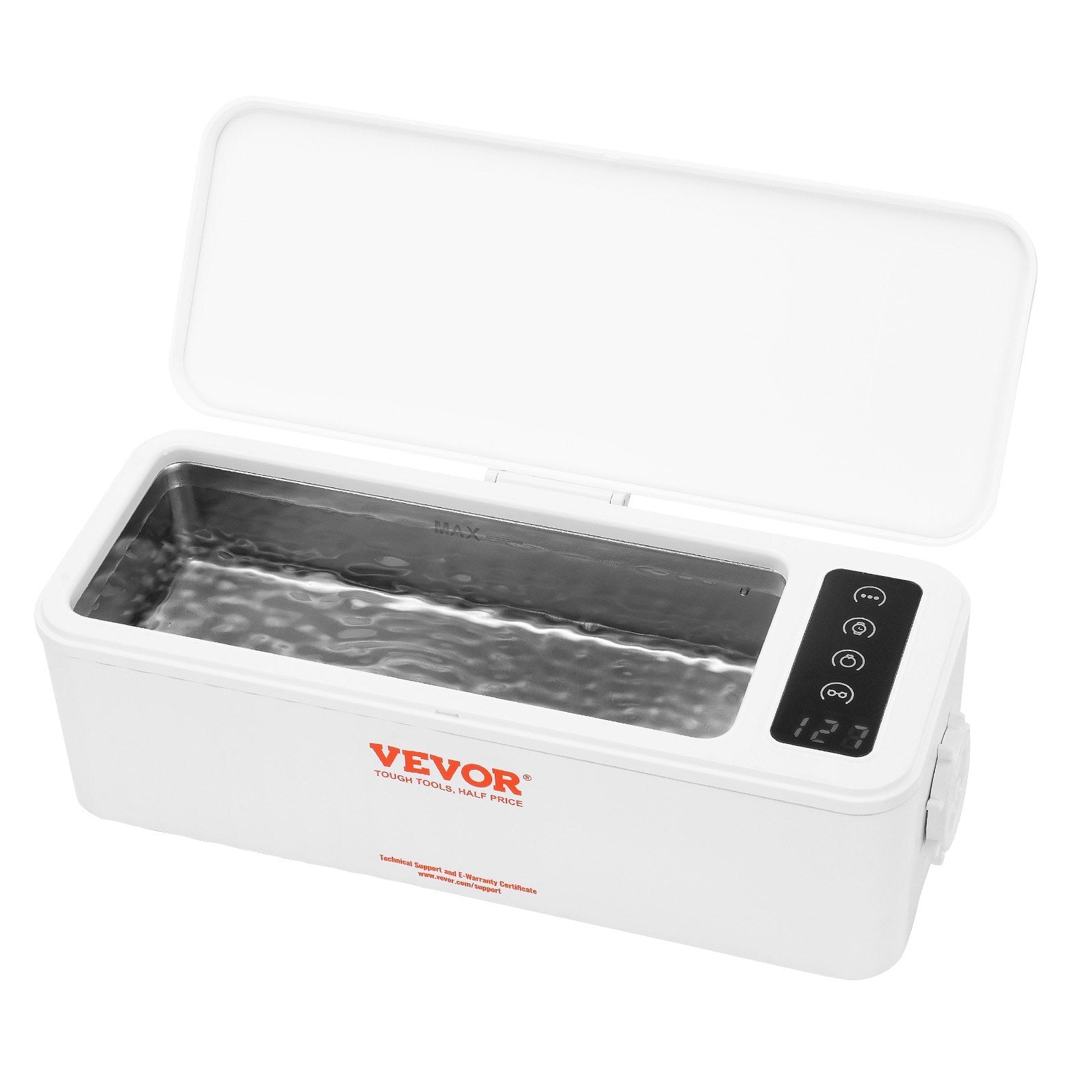Jewelry Cleaner Ultrasonic Machine, Ultrasonic Cleaner Machine 16oz (470ml) with 4 Timer Modes, Portable V952-JYCSBQXJ35W4BF11TV3