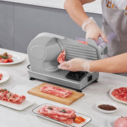 Meat Slicer, 180W Electric Deli Food Slicer with 7.5" SUS420 Stainless Steel Blade and Blade Guard, 0 - 0.6 V952-JYDRQPJ180WJFCEOPV3