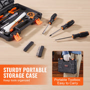 Tool Kit 132 Piece General Household Hand Tool Set with Portable Tool Case V952-JYGJTZ148PCSEF4LIV0