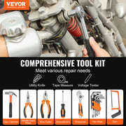 Tool Kit 216 Piece General Household Hand Tool Set with Portable Tool Case V952-JYGJTZ799PCSGG78EV0