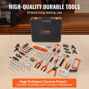 Tool Kit 216 Piece General Household Hand Tool Set with Portable Tool Case V952-JYGJTZ799PCSGG78EV0