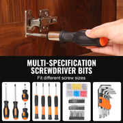 Tool Kit 216 Piece General Household Hand Tool Set with Portable Tool Case V952-JYGJTZ799PCSGG78EV0