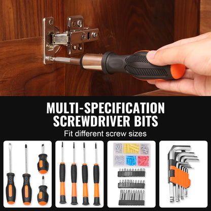 Tool Kit 216 Piece General Household Hand Tool Set with Portable Tool Case V952-JYGJTZ799PCSGG78EV0