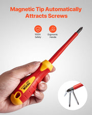 Insulated Screwdriver Set 12-Piece Insulated Tool Set for Electricians V952-JYGJTZJYQZJYCORXHV0