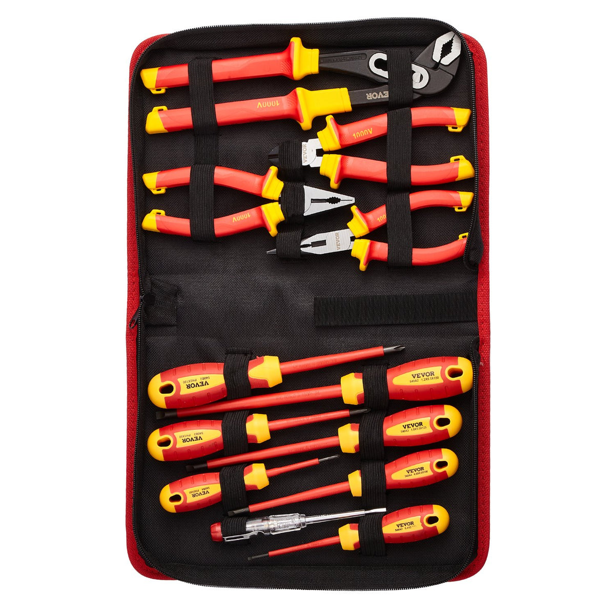Insulated Screwdriver Set 12-Piece Insulated Tool Set for Electricians V952-JYGJTZJYQZJYCORXHV0