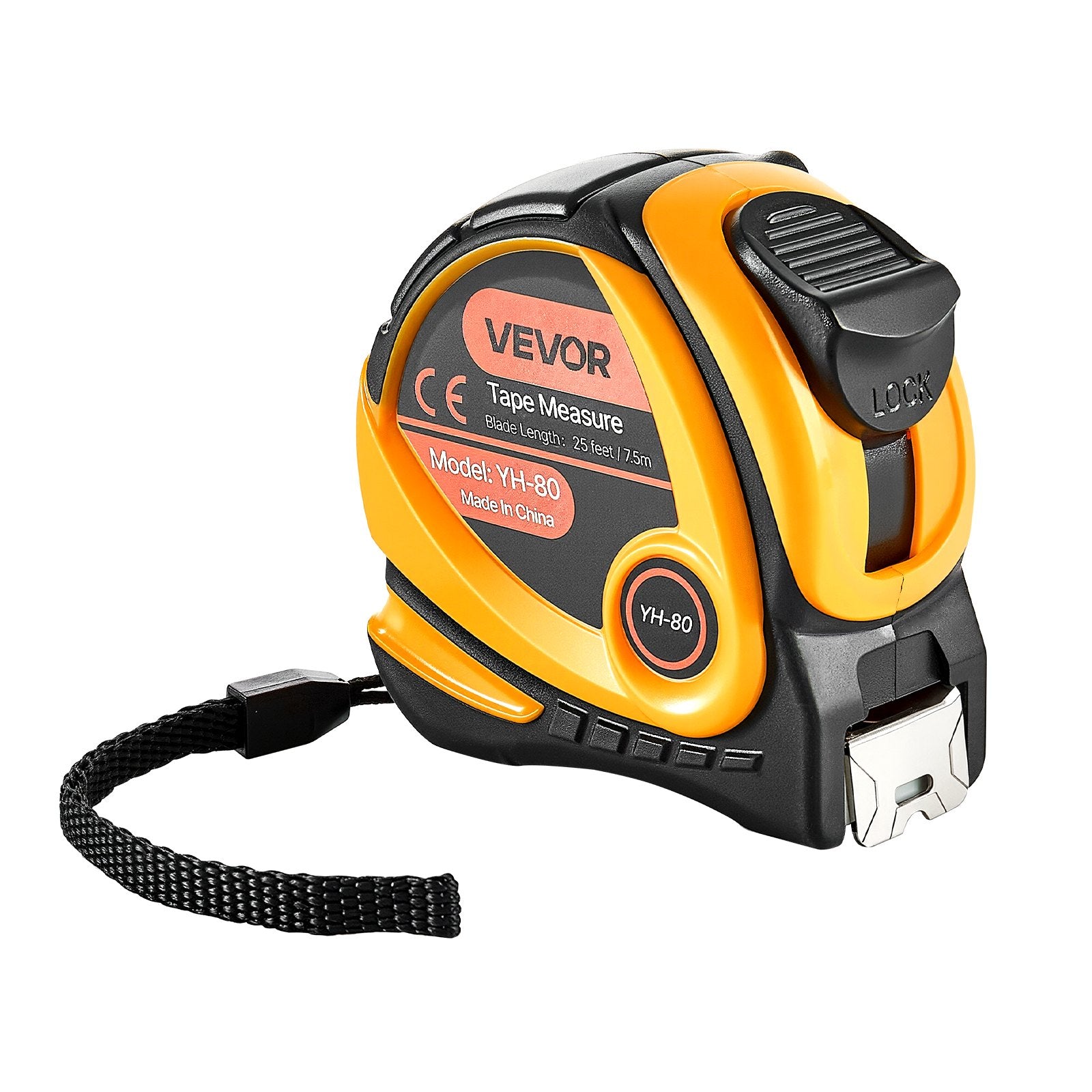Tape Measure 7620mm Retractable Imperial Metric for Decoration V952-JYJC25INCH255RTY3001V0