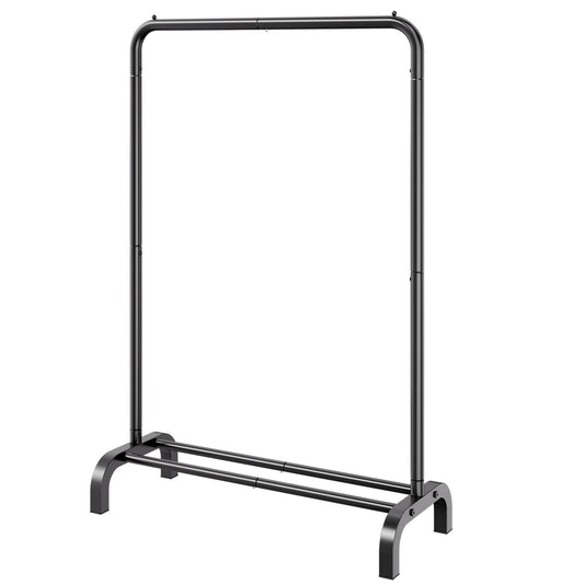 Clothes Rack, Heavy Duty Clothing Garment Rack with Hanging Rod and Bottom Storage Area, Clothing Rack for V952-JYKCYJ3848111P4UWV0