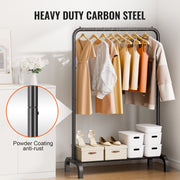 Clothes Rack, Heavy Duty Clothing Garment Rack with Hanging Rod and Bottom Storage Area, Clothing Rack for V952-JYKCYJ3848111P4UWV0