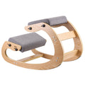 Ergonomic Kneeling Chair, Wooden Posture Knee Chair with Adjustable Thick Foam Cushions & Solid Wood Frame, V952-JYKGYHSBDLWKIM5W8001V0
