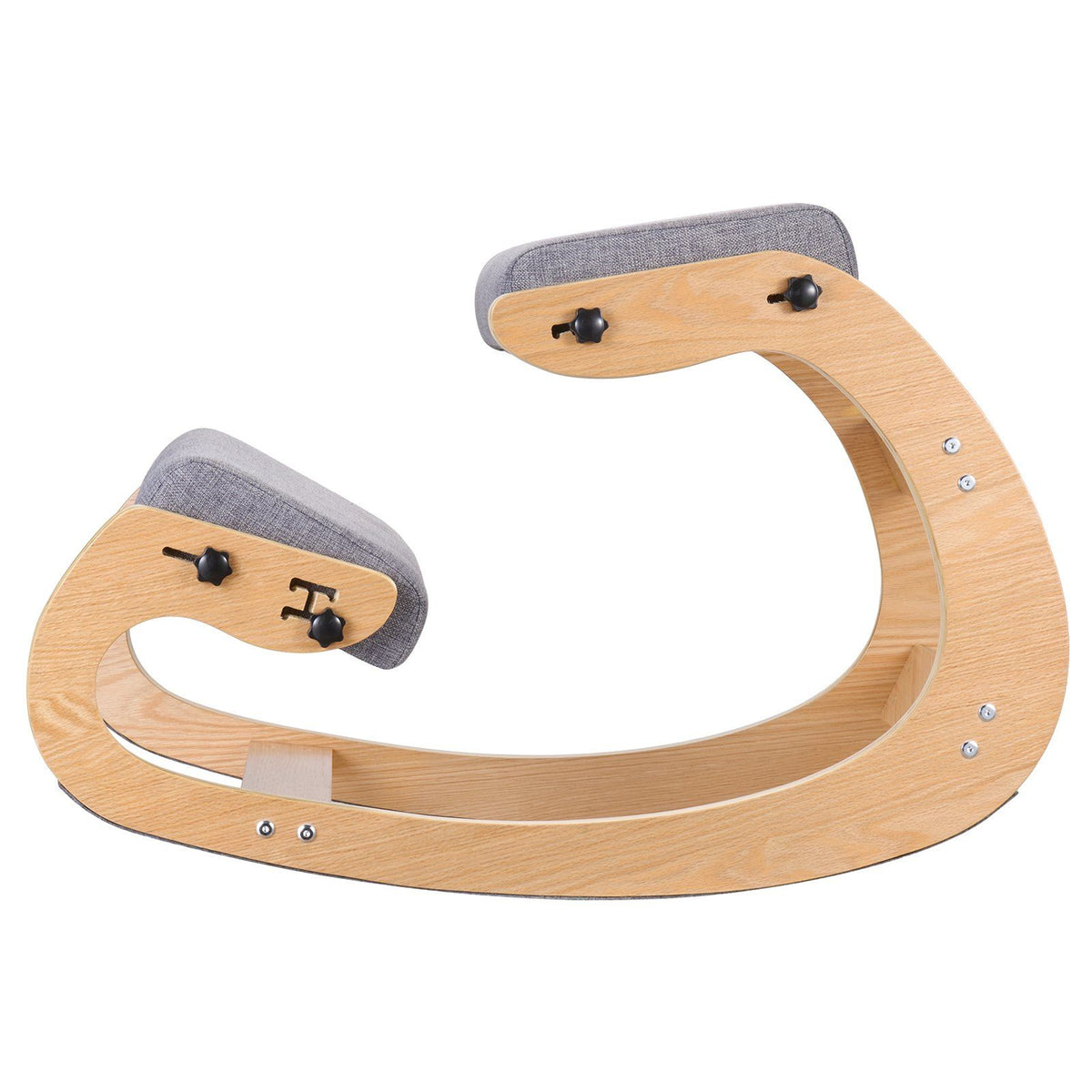 Ergonomic Kneeling Chair, Wooden Posture Knee Chair with Adjustable Thick Foam Cushions & Solid Wood Frame, V952-JYKGYHSBDLWKIM5W8001V0
