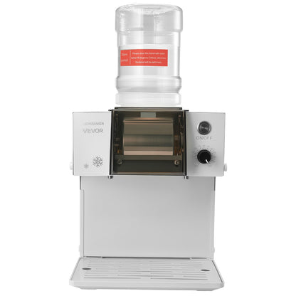 Snowflake Ice Machine, 40KG/24H Snowflake Ice Maker, Ice-Shaver Machine with Stainless Steel Blade, Electric V952-JYNBJFL40KG2DH503001V3