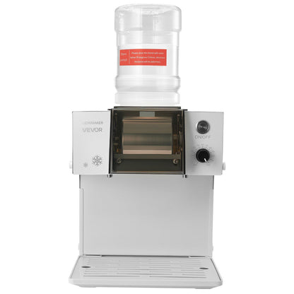Snowflake Ice Machine, 80KG/24H Snowflake Ice Maker, Ice-Shaver Machine with Stainless Steel Blade, Electric V952-JYNBJFL80KG2AWYVE001V3