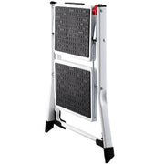 Step Ladder 2-Step 150kg Capacity, Ergonomic Folding Steel Step Stool with Wide Anti-Slip Pedal, Sturdy Step V952-JYTDGKZDLB00QE3JSV0