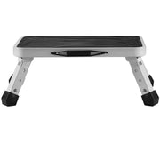 Step Stool 1-Step 150KG Capacity, Folding Steel Step Ladder 3 Adjustable Height, Portable Toddler Step Stools V952-JYTDGYBWFSKZJ2NKYV0