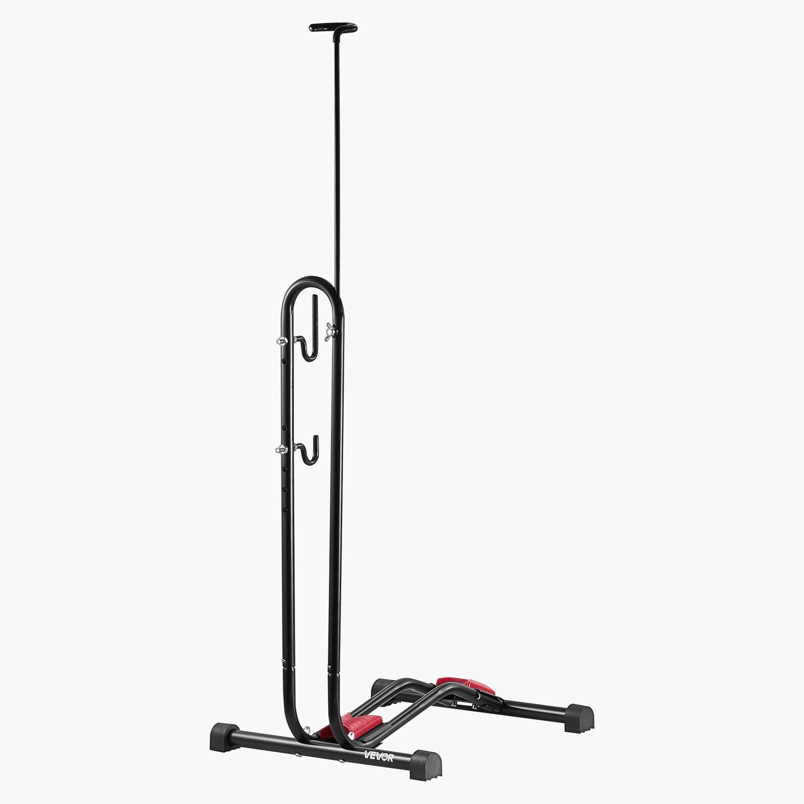 Bike Rack, Upright Bike Stand Floor for 406.4 to 700 mm Mountain & Road Bikes, Vertical & Horizontal Bicycle V952-JYZXCTFJHSHJ435N7001V0