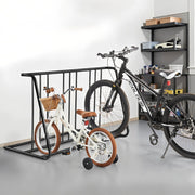 Bike Rack, Fits Tire Width 3 Inch/76.2 mm, Carbon Steel Double-Sided Grid Bike Rack Stand, Freestanding V952-JYZXCTFJHSHJKX23S001V0