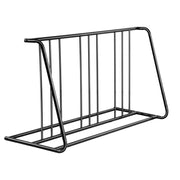 Bike Rack, Fits Tire Width 3 Inch/76.2 mm, Carbon Steel Double-Sided Grid Bike Rack Stand, Freestanding V952-JYZXCTFJHSHJKX23S001V0