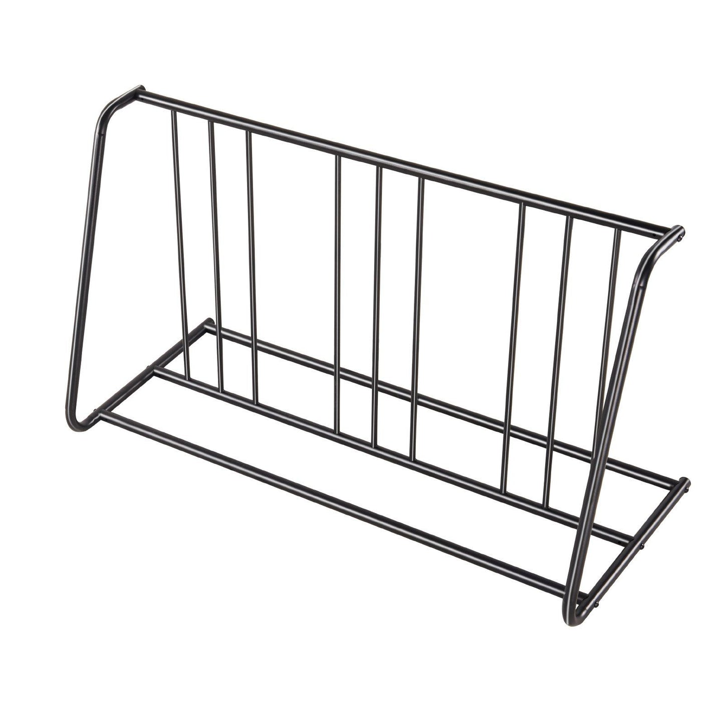Bike Rack, Fits Tire Width 3 Inch/76.2 mm, Carbon Steel Double-Sided Grid Bike Rack Stand, Freestanding V952-JYZXCTFJHSHJKX23S001V0