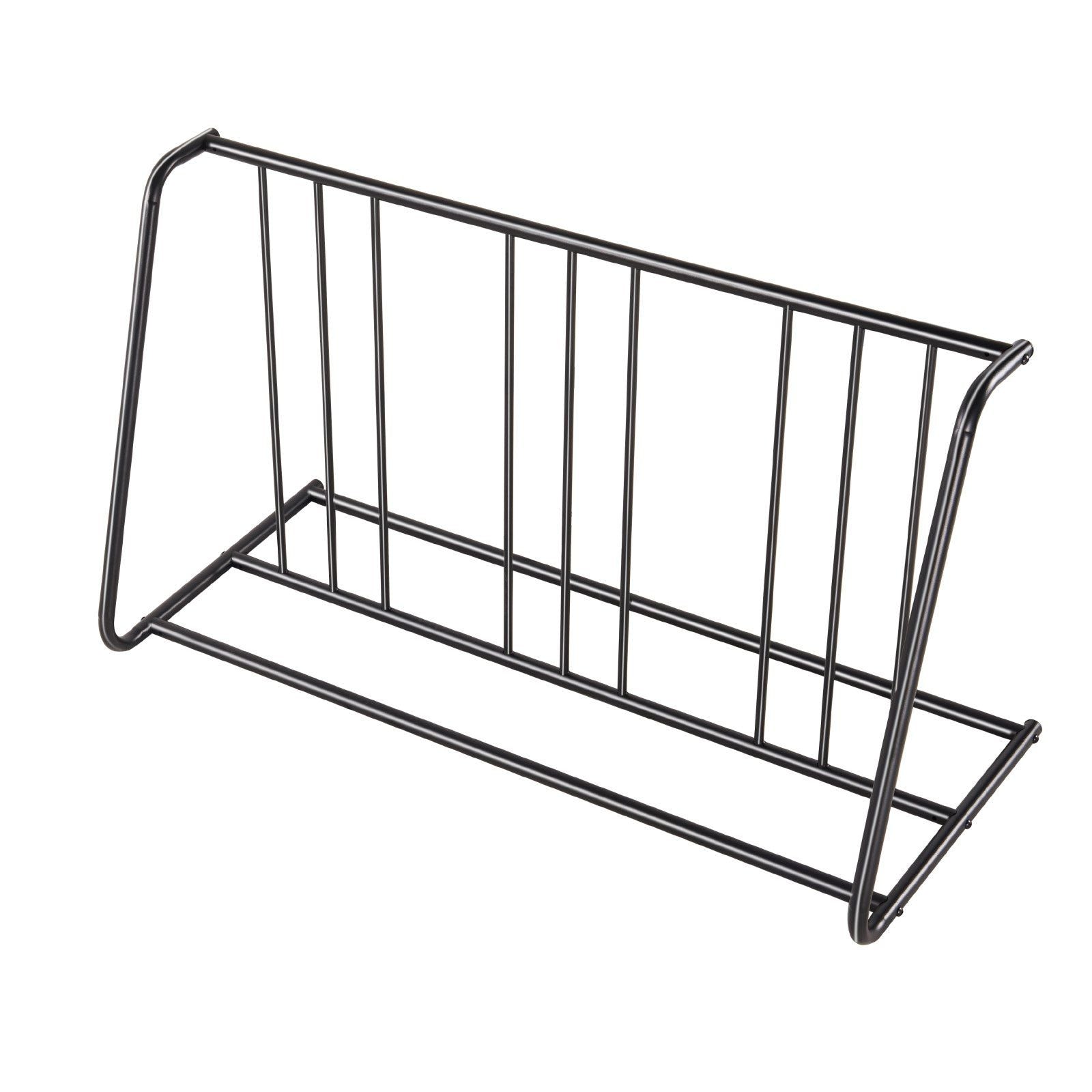 Bike Rack, Fits Tire Width 3 Inch/76.2 mm, Carbon Steel Double-Sided Grid Bike Rack Stand, Freestanding V952-JYZXCTFJHSHJKX23S001V0