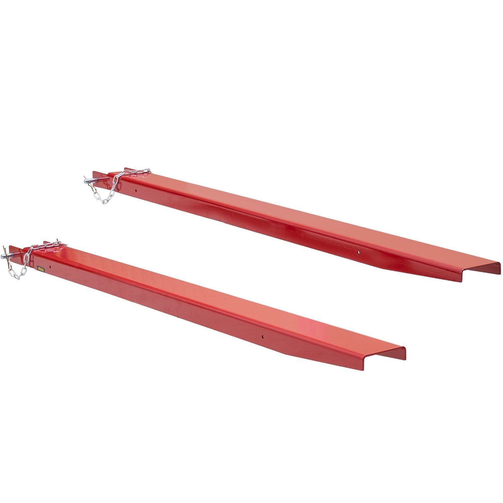 Pallet Fork Extensions, 2090 mm Length 115 mm Width, Heavy Duty Carbon Steel Fork Extensions for Forklifts, 1 V952-JZHCTCXS82INSE4WPV0