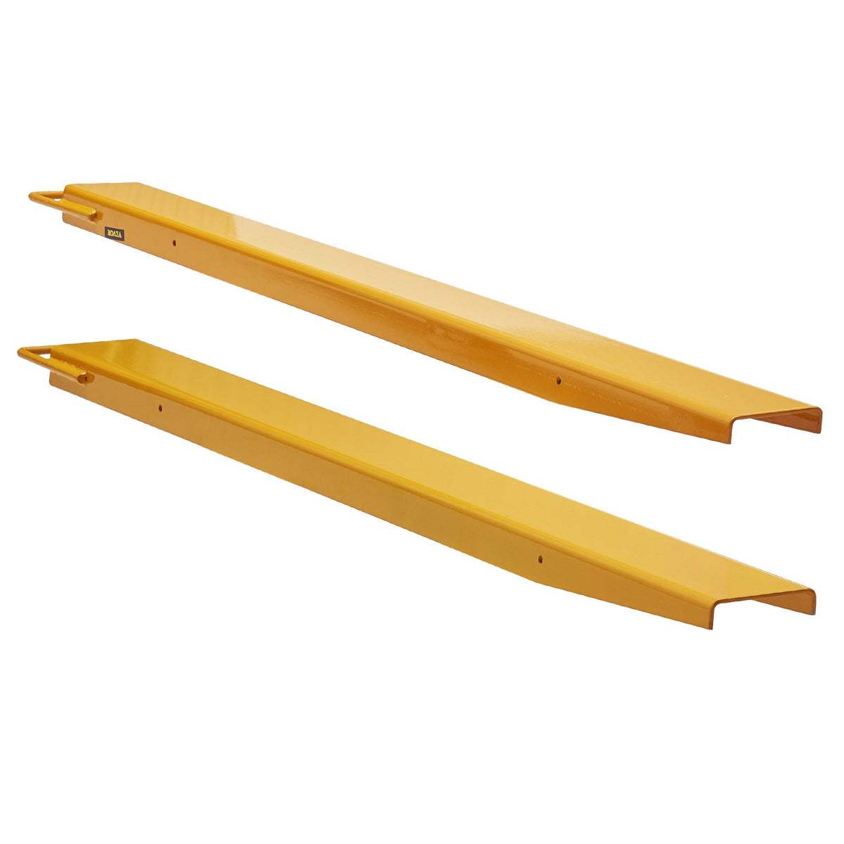 Pallet Fork Extensions, 1520 mm Length 115 mm Width, Heavy Duty Steel Fork Extensions for Forklifts, 1 Pair V952-JZHCTYTS60INR541KV0