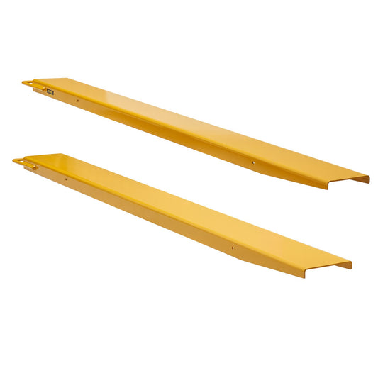 Pallet Fork Extensions, 1820 mm Length 140 mm Width, Heavy Duty Steel Fork Extensions for Forklifts, 1 Pair V952-JZHCTYTS72IN6IP5LV0