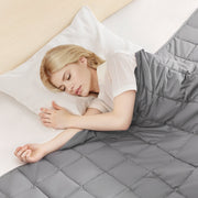 Weighted Blanket, 11 kg, 2235 x 2640 mm King Size, Cooling Breathable Heavy Blanket with Glass Beads, V952-JZMTDLBT25LBE74QP001V0