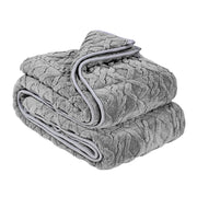 Weighted Blanket, 9 kg, 1524 x 2032 mm Queen Size, Sherpa Fleece Heavy Blanket with Glass Beads, Soft Warm V952-JZMTYGRTHRT2DXUNJ001V0