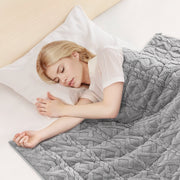 Weighted Blanket, 9 kg, 1524 x 2032 mm Queen Size, Sherpa Fleece Heavy Blanket with Glass Beads, Soft Warm V952-JZMTYGRTHRT2DXUNJ001V0