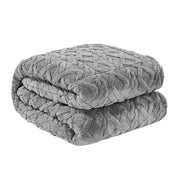 Weighted Blanket, 9 kg, 1524 x 2032 mm Queen Size, Sherpa Fleece Heavy Blanket with Glass Beads, Soft Warm V952-JZMTYGRTHRT2DXUNJ001V0
