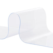 Strip Curtain, 2500 cm L x 20 cm W x 2 mm Thickness, Clear PVC Smooth Curtain Strip Door Bulk Roll, Plastic V952-JZPVC82X81PCS5GM8V0