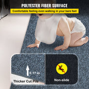 Gray Marine Carpet 6 ft x 39.3 ft Marine Carpeting Marine Grade Carpet for Boats with Waterproof Back Outdoor V952-JZXWDTHS1.8X12M01V0