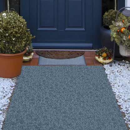 Marine Carpet 6x13ft Boat Area Rug Roll Cutpile In/Outdoor Patio Deck Gray, 1.8x4m V952-JZXWDTHS1.8X4M001V0