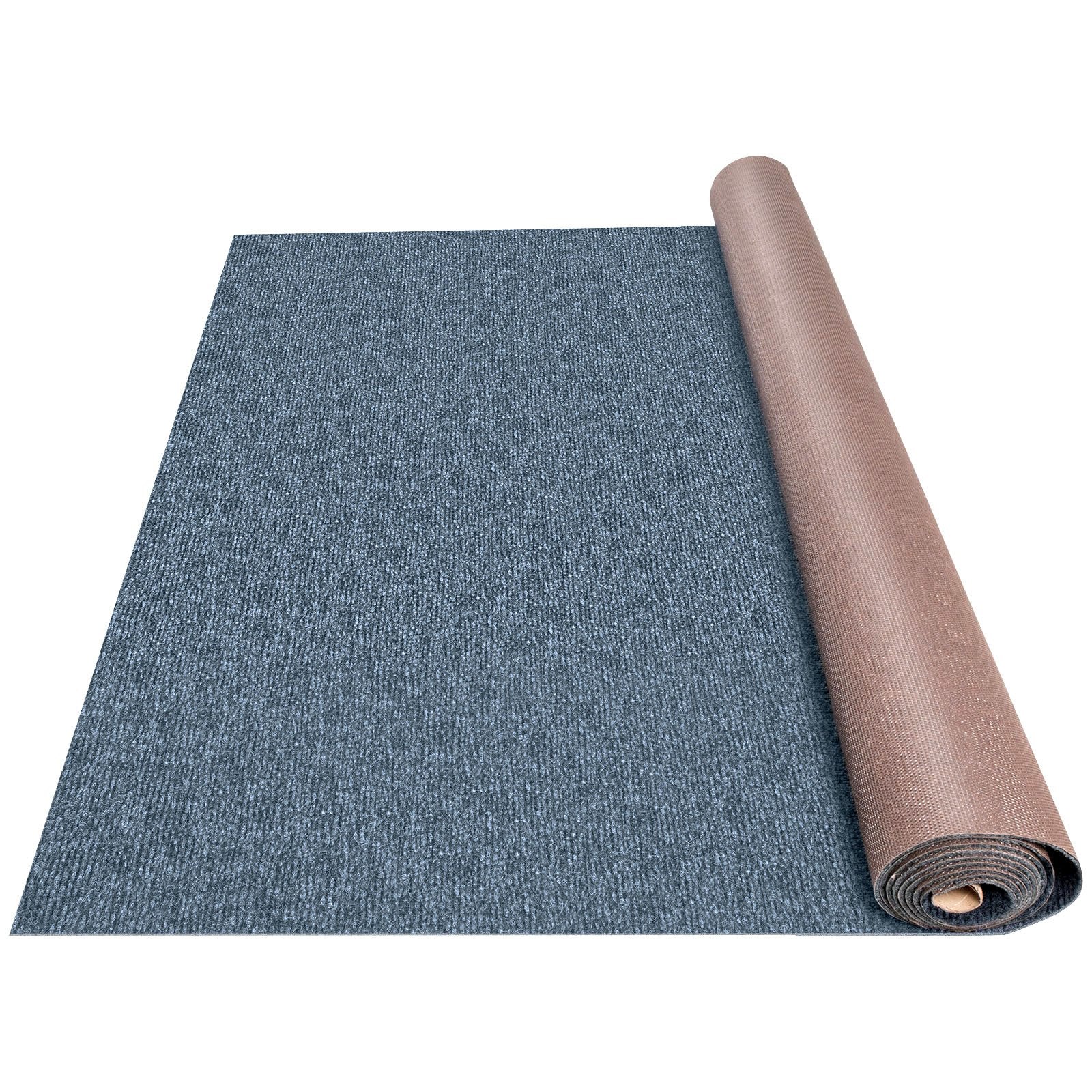 Marine Carpet 6x13ft Boat Area Rug Roll Cutpile In/Outdoor Patio Deck Gray, 1.8x4m V952-JZXWDTHS1.8X4M001V0