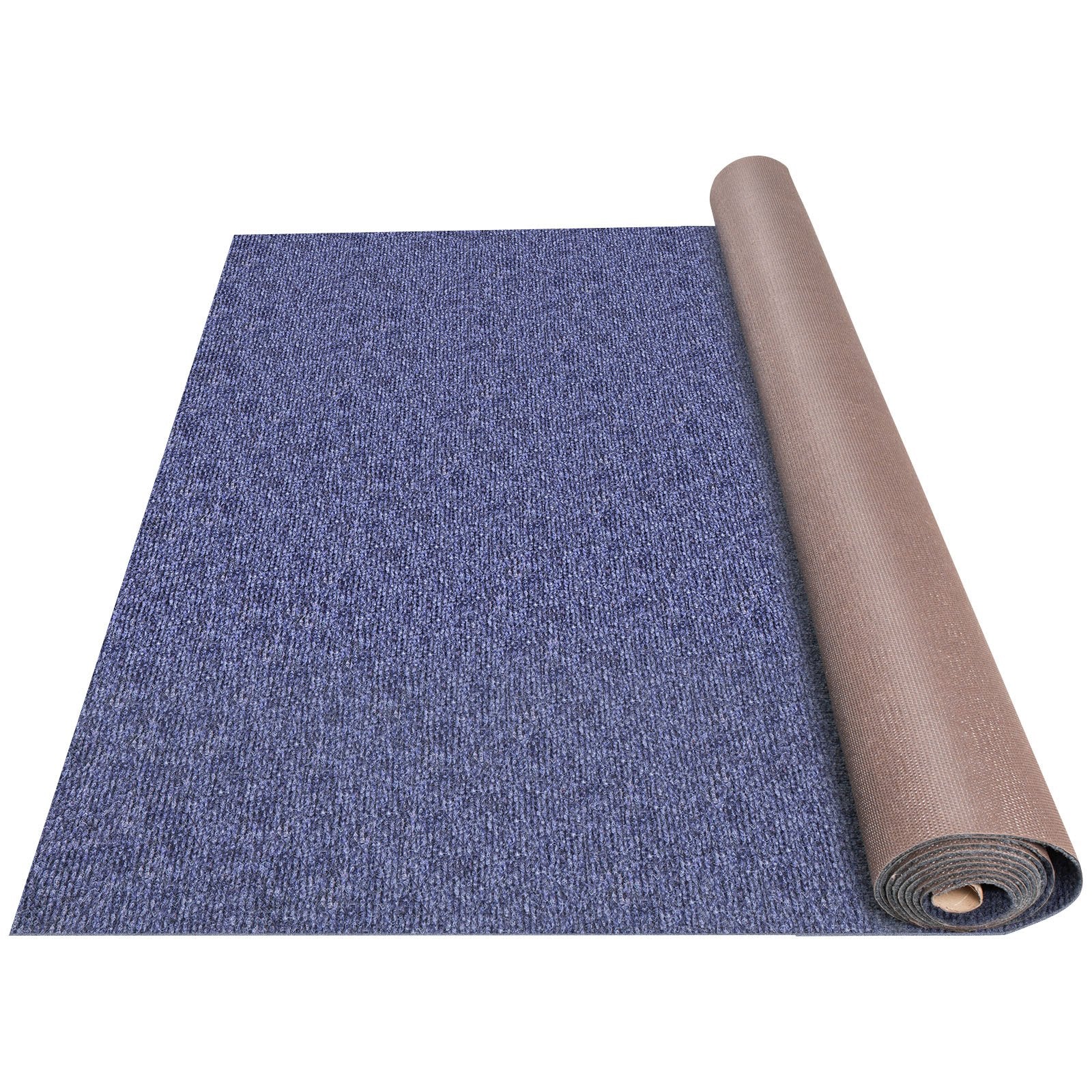 Deep Blue Marine Carpet 6 ft x 39.3 ft, Boat Carpet Rugs, Indoor Outdoor Rugs for Patio Deck Non-Slide TPR V952-JZXWDTLS1.8X12M01V0