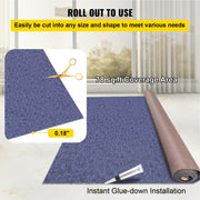Indoor Outdoor Rug Carpet Blue 6x13ft Area Rugs Runner for Patio Deck,1.8x4m V952-JZXWDTLS1.8X4M001V0