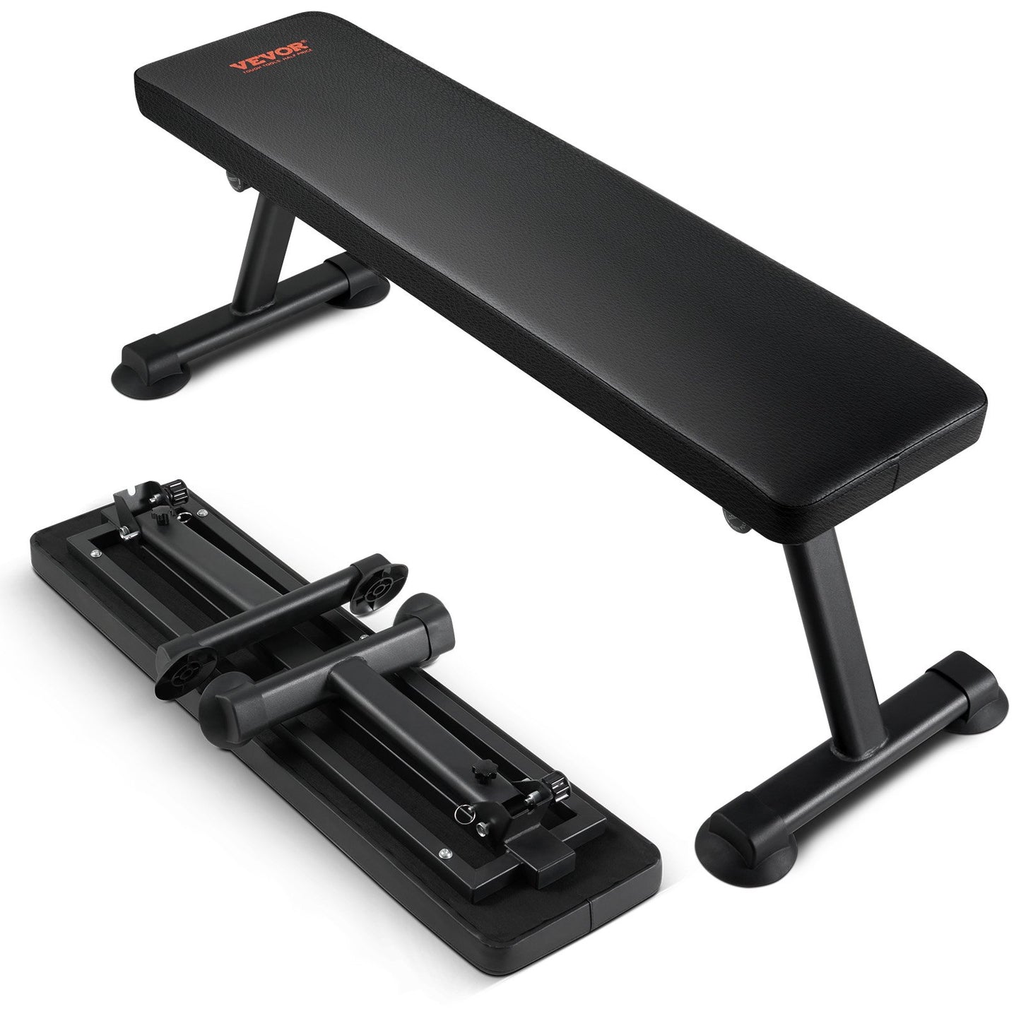 Flat Weight Bench, Foldable Strength Training Bench, Utility Workout Bench for Full Body Workout, 1000 LBS V952-JZZBGPB00000I783BV0