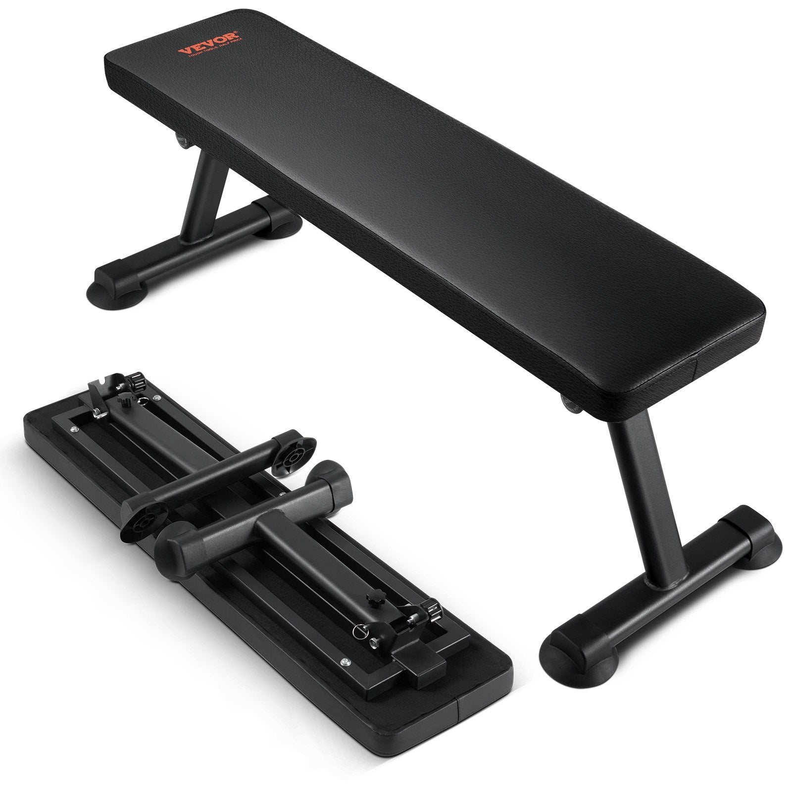 Flat Weight Bench, Foldable Strength Training Bench, Utility Workout Bench for Full Body Workout, 1000 LBS V952-JZZBGPB00000I783BV0