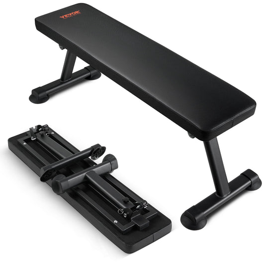 Flat Weight Bench, Foldable Strength Training Bench, Utility Workout Bench for Full Body Workout, 1000 LBS V952-JZZBGPB00000I783BV0