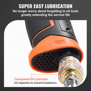 1/2-Inch Air Impact Wrench, High Torque Up to 1400 ft-lbs, Lightweight 4.6 lb Design Pneumatic Impact Gun V952-K1350N121650N3SQOV0