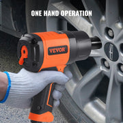 1/2-Inch Air Impact Wrench, High Torque Up to 1400 ft-lbs, Lightweight 4.6 lb Design Pneumatic Impact Gun V952-K1350N121650N3SQOV0