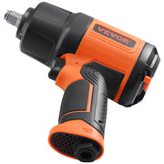 1/2-Inch Air Impact Wrench, High Torque Up to 1400 ft-lbs, Lightweight 4.6 lb Design Pneumatic Impact Gun V952-K1350N121650N3SQOV0