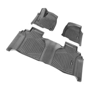 Automotive Floor Mats Fits for Chevrolet Silverado/GMC Sierra 1500 3 pcs V952-KCDBDXFLSILVY37NOV0