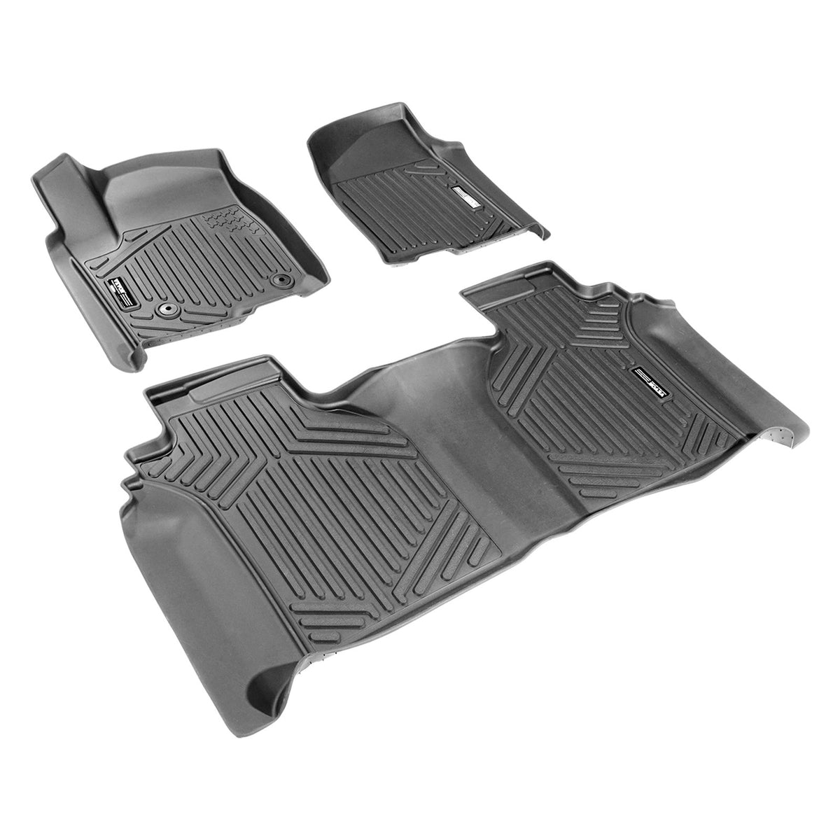 Automotive Floor Mats Fits for Chevrolet Silverado/GMC Sierra 1500 3 pcs V952-KCDBDXFLSILVY37NOV0
