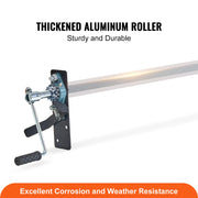 Hand Crank Tarp Roller Kit, 1.6-2.6 m Wide, Aluminum Alloy, Manual Cab Level Dump Truck Tarp Roller with 17.8 V952-KCGTTJHJ6010496T3V0