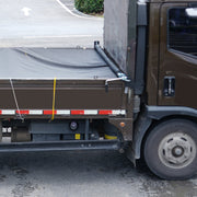 Hand Crank Tarp Roller Kit, 1.6-2.6 m Wide, Aluminum Alloy, Manual Cab Level Dump Truck Tarp Roller with 17.8 V952-KCGTTJHJ6010496T3V0