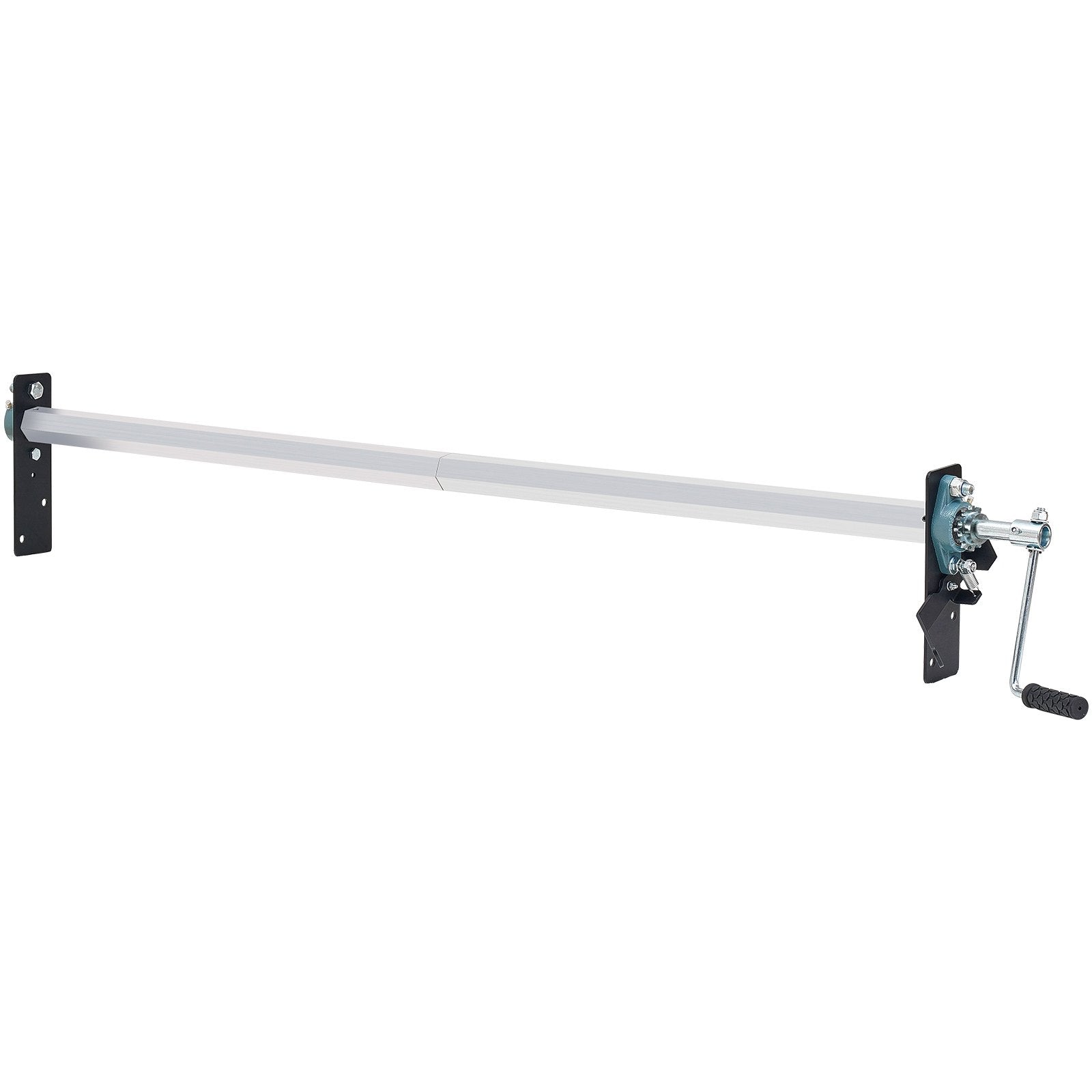 Hand Crank Tarp Roller Kit, 1.6-2.6 m Wide, Aluminum Alloy, Manual Cab Level Dump Truck Tarp Roller with 17.8 V952-KCGTTJHJ6010496T3V0