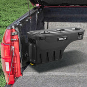 Truck Bed Storage Box, Lockable Swing Case with Password Padlock, 6.6 Gal/25 L ABS Wheel Well Tool Box, V952-KCLJGFORDF150N5OTV0